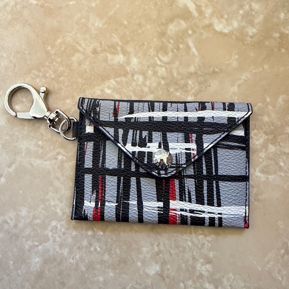 Vera Bradley Stylish Black and Gray Card Holder - Picture 2 of 2